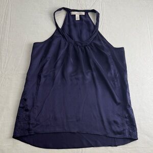 Banana Republic Heritage Wonen's  Violet Sleeveless Silk Top Size XS
